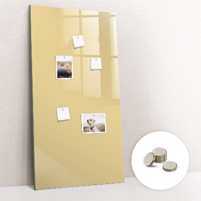 Tableau aimanté décoration Couleur crème