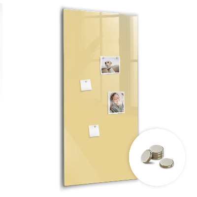 Tableau aimanté décoration Couleur crème