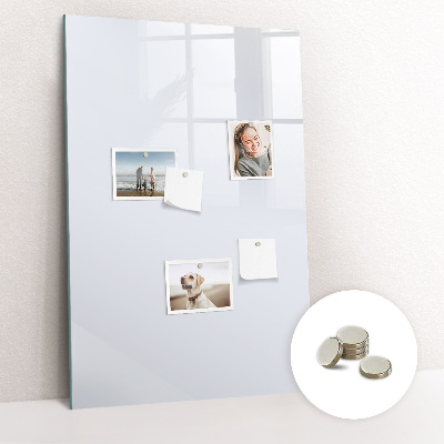 Tableau magnétique pour magnets Couleur : blanc foncé
