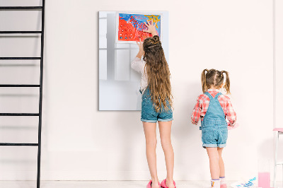 Tableau magnétique pour magnets Couleur : blanc foncé