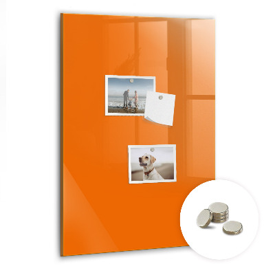 Tableau magnétique enfant Couleur orange