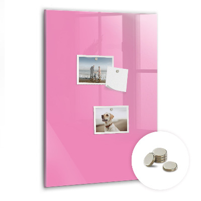 Tableau magnétique enfant Couleur rose