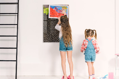 Tableau magnétique pour magnets graines de tournesol