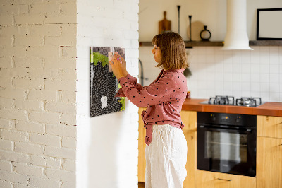Tableau magnétique pour magnets graines de tournesol