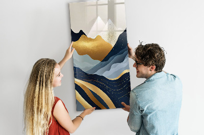 Tableau aimanté décoration Paysage abstrait
