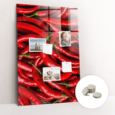 Tableau magnétique pour magnets Piments