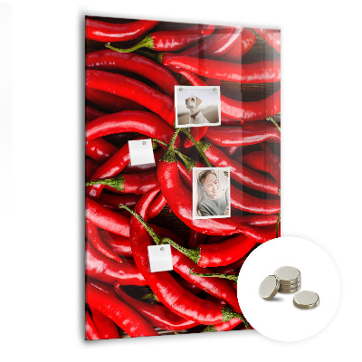 Tableau magnétique pour magnets Piments