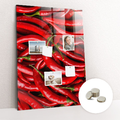 Tableau magnétique pour magnets Piments