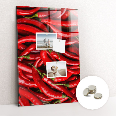 Tableau magnétique pour magnets Piments