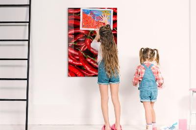 Tableau magnétique pour magnets Piments