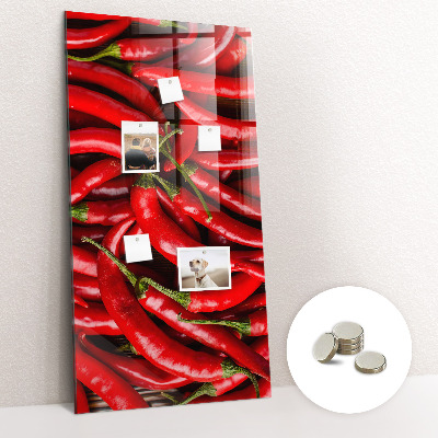 Tableau magnétique pour magnets Piments