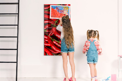 Tableau magnétique pour magnets Piments