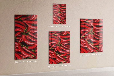 Tableau magnétique pour magnets Piments