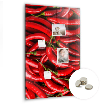 Tableau magnétique pour magnets Piments
