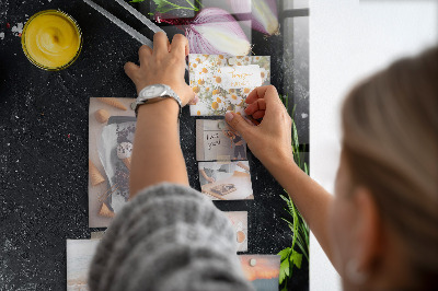 Tableau magnétique pour magnets Ingrédients de la pizza