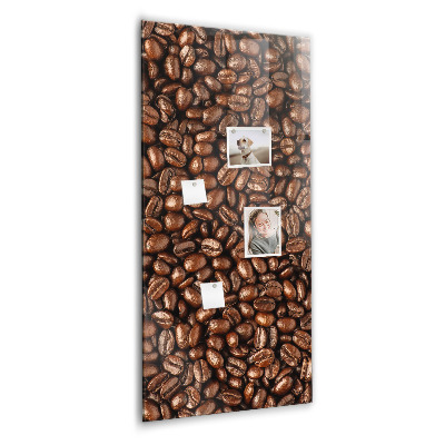 Tableau magnétique vertical Café en grains