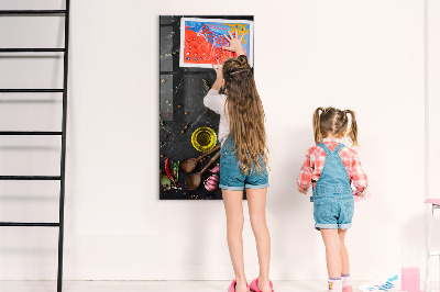 Tableau magnétique vertical Composition des épices