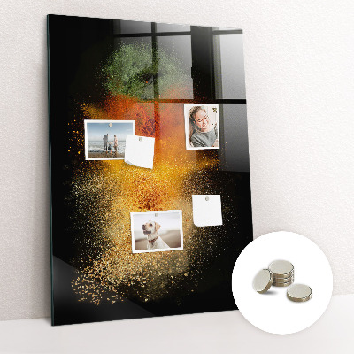 Tableau aimanté décoration Explosion d'épices