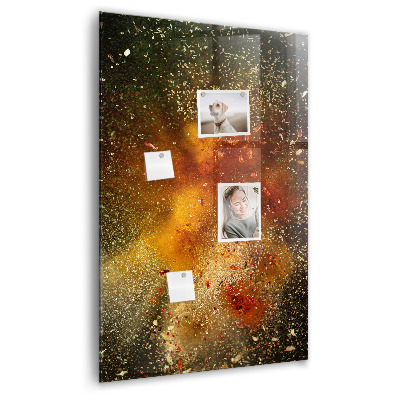Tableau magnétique pour magnets Une explosion de saveurs