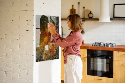 Tableau magnétique pour magnets Une explosion de saveurs