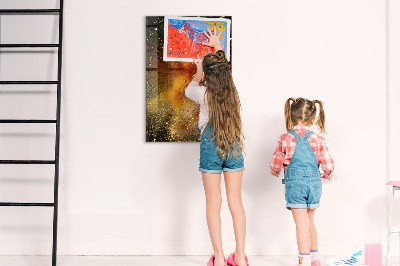 Tableau magnétique pour magnets Une explosion de saveurs