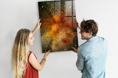 Tableau magnétique pour magnets Une explosion de saveurs