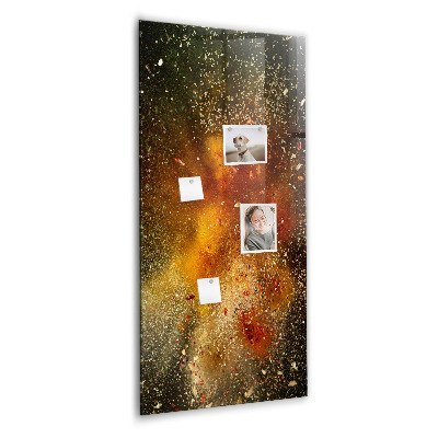 Tableau magnétique pour magnets Une explosion de saveurs