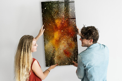 Tableau magnétique pour magnets Une explosion de saveurs