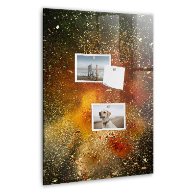Tableau magnétique pour magnets Une explosion de saveurs