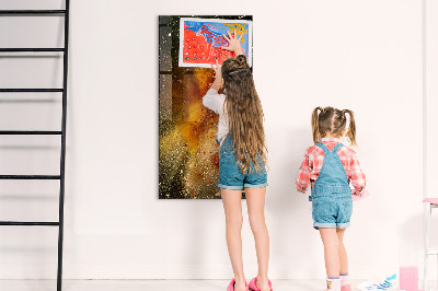Tableau magnétique pour magnets Une explosion de saveurs