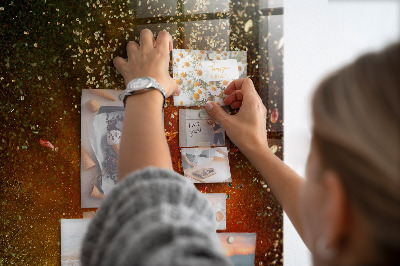 Tableau magnétique pour magnets Une explosion de saveurs