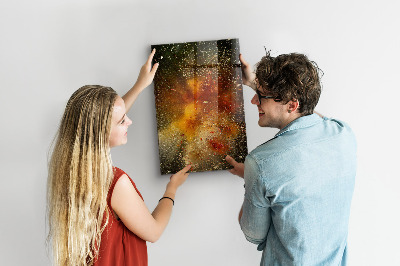 Tableau magnétique pour magnets Une explosion de saveurs