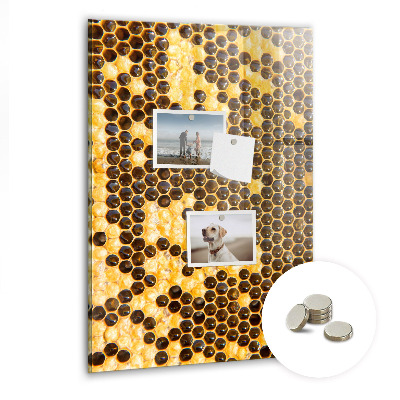 Tableau magnétique vertical Rayon de miel