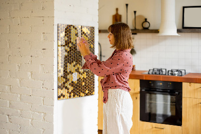 Tableau magnétique vertical Rayon de miel
