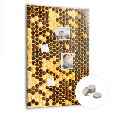 Tableau magnétique vertical Rayon de miel
