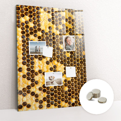 Tableau magnétique vertical Rayon de miel