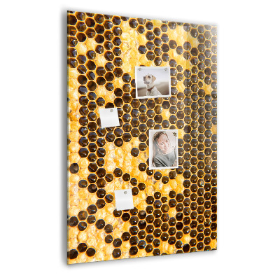 Tableau magnétique vertical Rayon de miel