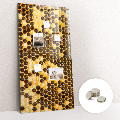 Tableau magnétique vertical Rayon de miel