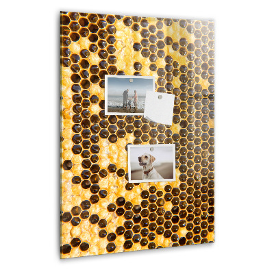 Tableau magnétique vertical Rayon de miel
