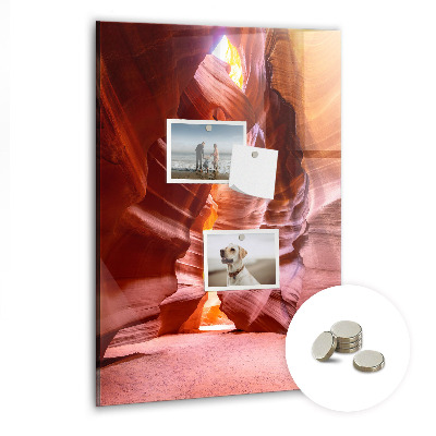 Tableau magnétique vertical Antelope Canyon