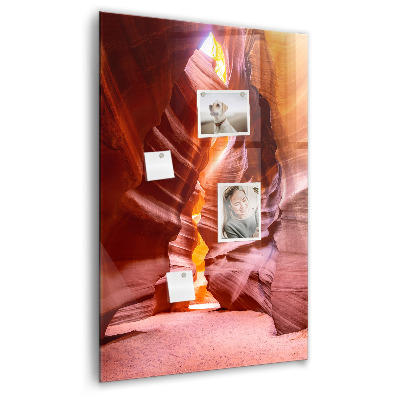 Tableau magnétique vertical Antelope Canyon