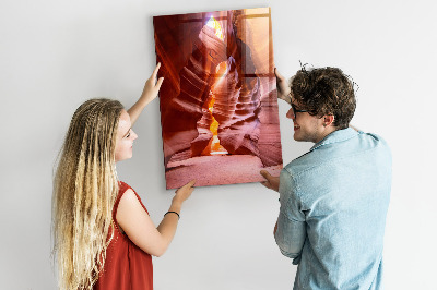 Tableau magnétique vertical Antelope Canyon
