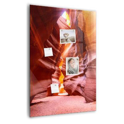 Tableau magnétique vertical Antelope Canyon