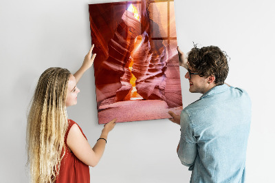 Tableau magnétique vertical Antelope Canyon