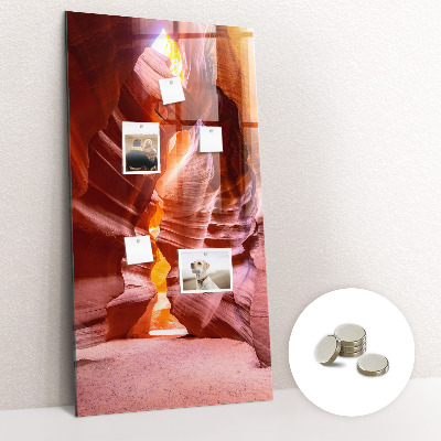 Tableau magnétique vertical Antelope Canyon