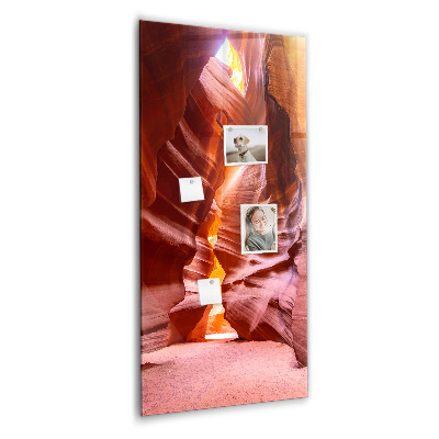 Tableau magnétique vertical Antelope Canyon