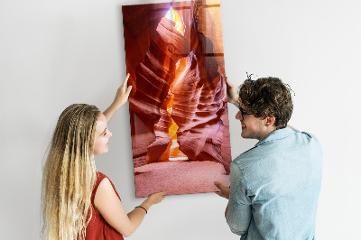Tableau magnétique vertical Antelope Canyon