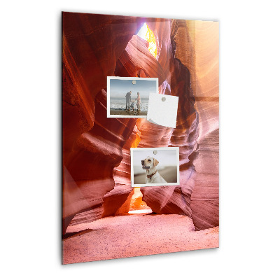 Tableau magnétique vertical Antelope Canyon
