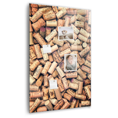 Tableau magnétique pour magnets Bouchons de vin