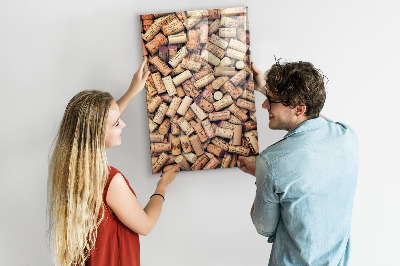 Tableau magnétique pour magnets Bouchons de vin